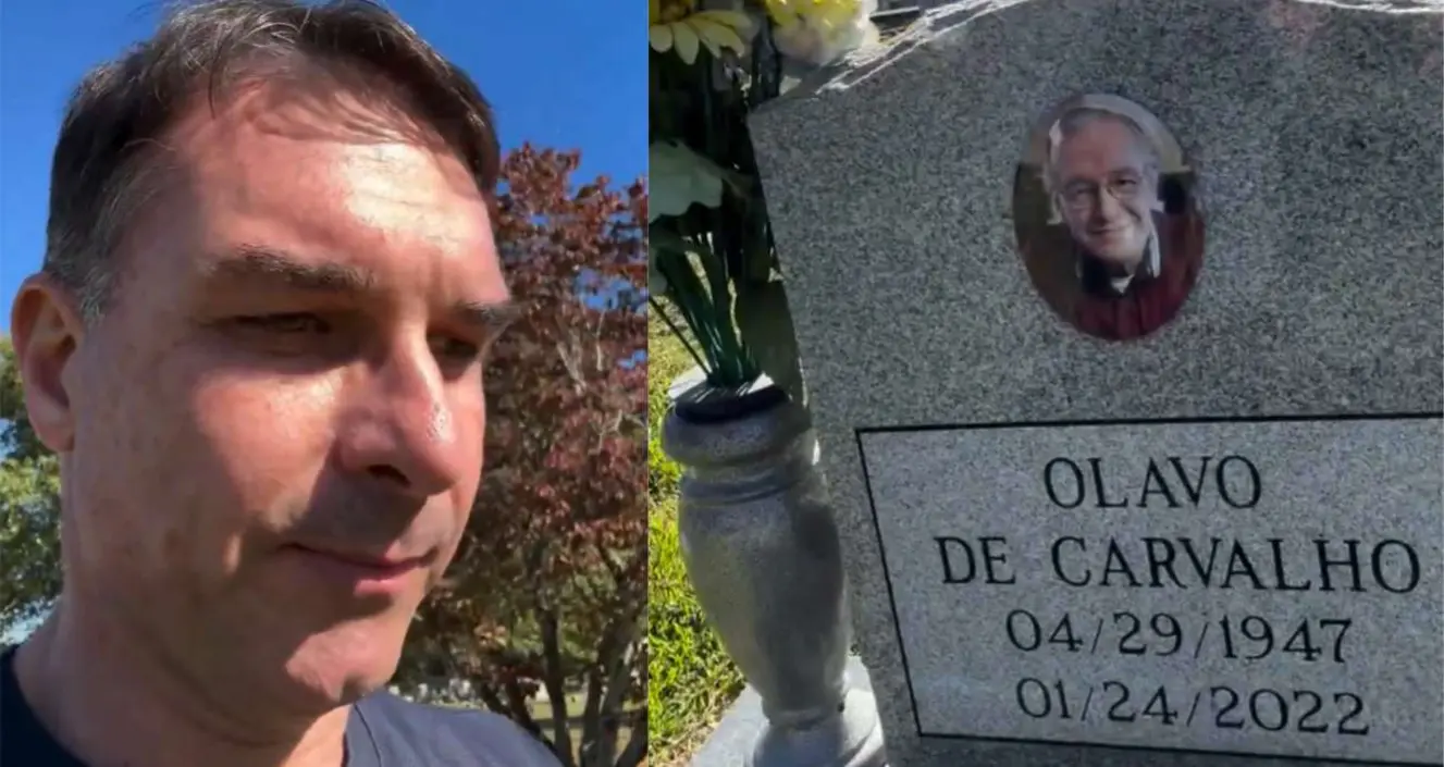 Flávio Bolsonaro Honra Legado de Olavo de Carvalho e Expõe o Foro de São Paulo