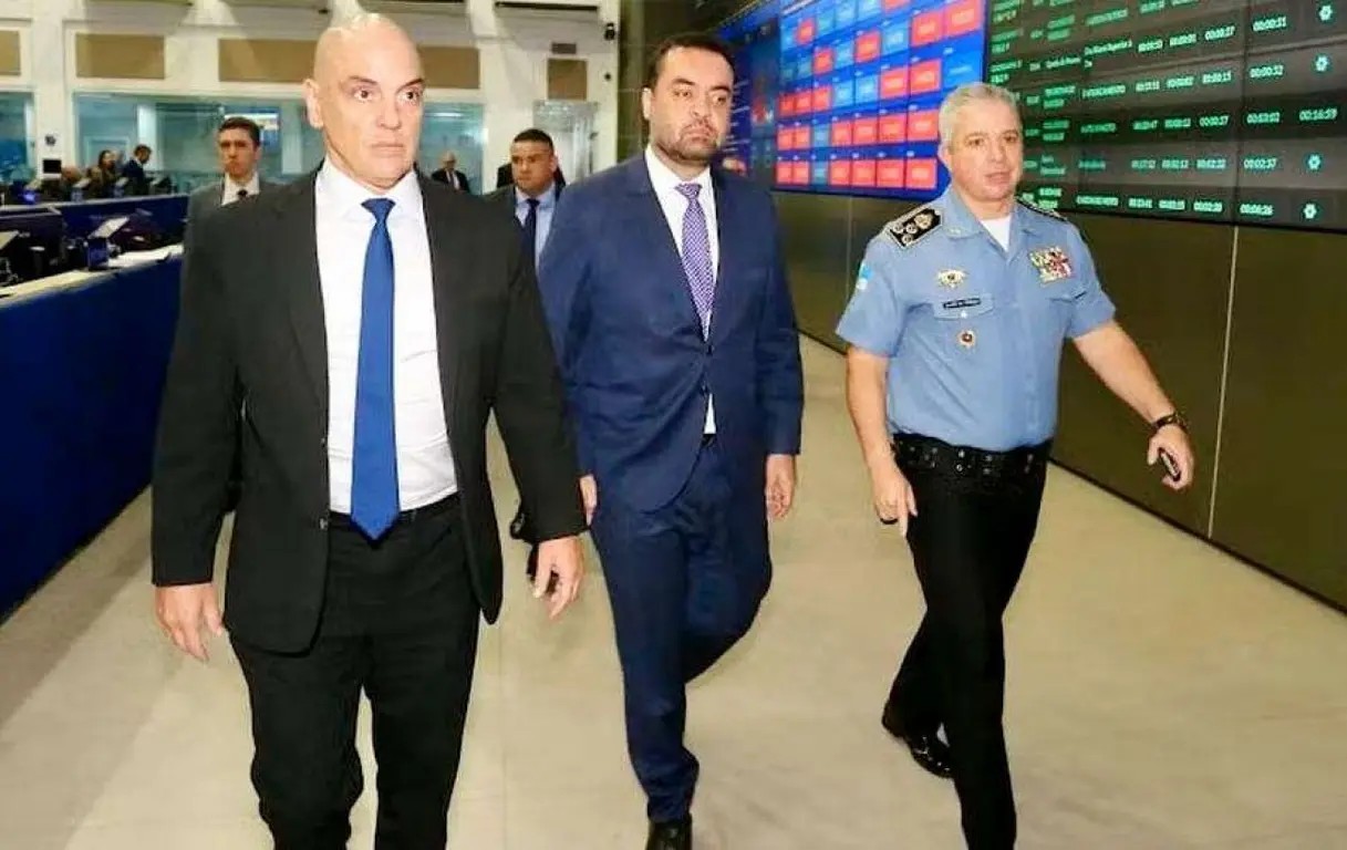 Moraes ‘Desarmado’ no Rio: Governador Castro Impõe Fatos e Silencia Cobranças do STF