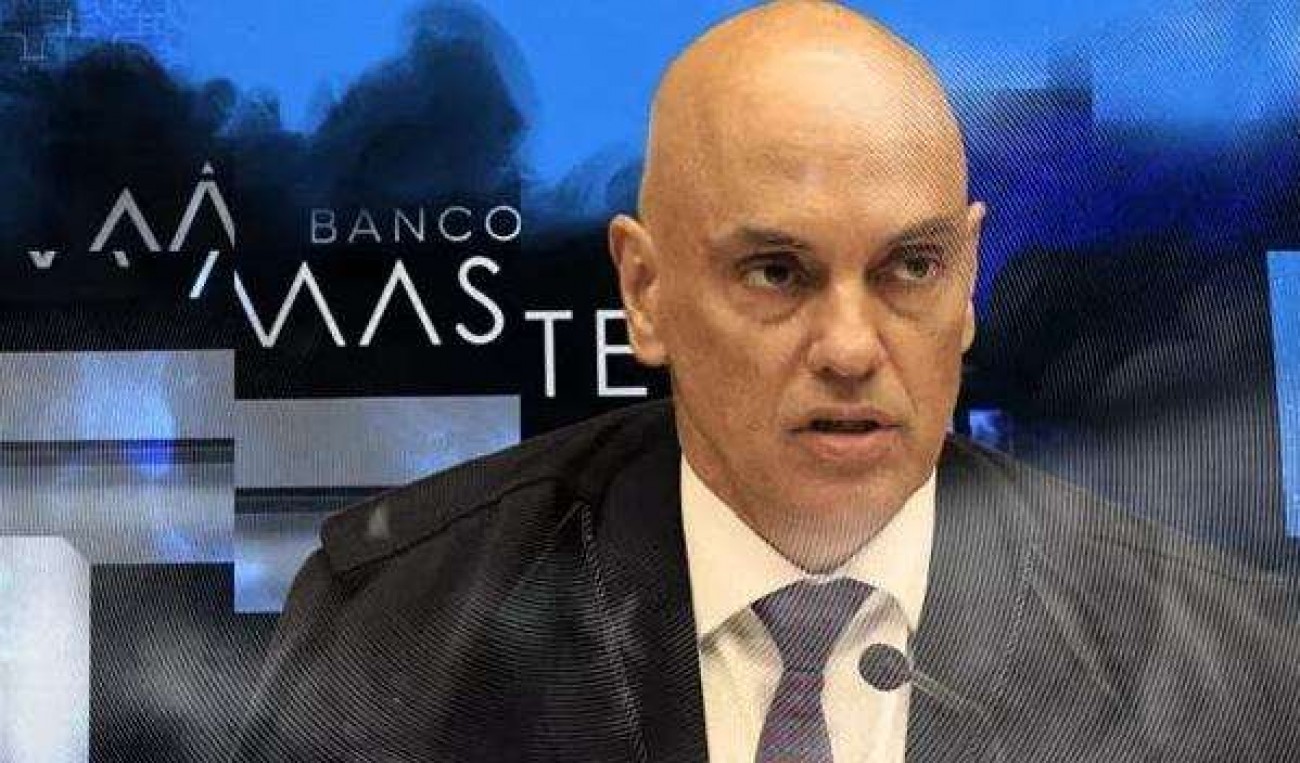 PF entrega relatório ao STF apontando ligações de Moraes com Banco Master