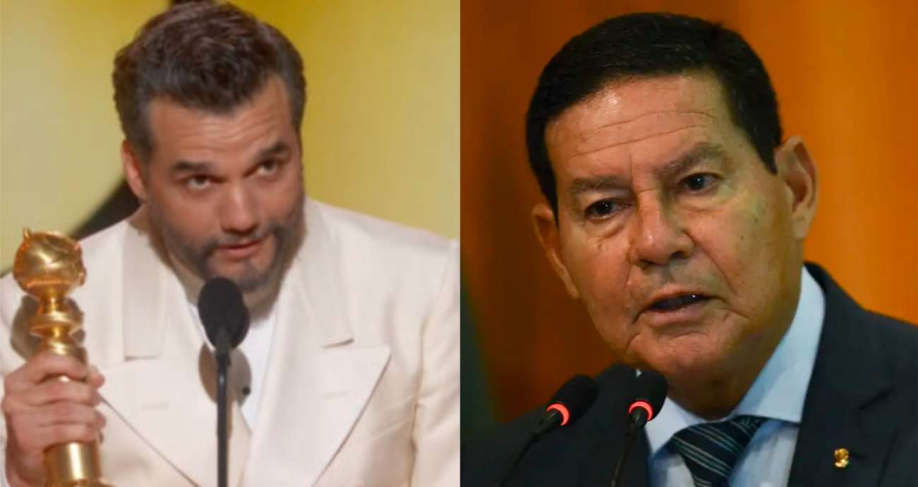 General Mourão assina homenagem a Wagner Moura e elogia seu talento