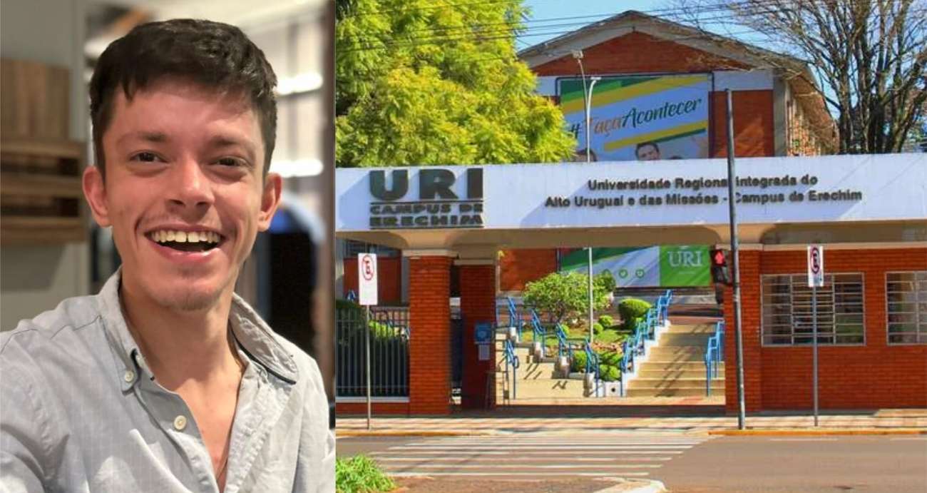 Jovem Weslei Pigatto Molinari assume a presidência do conselho do curso de Direito da URI