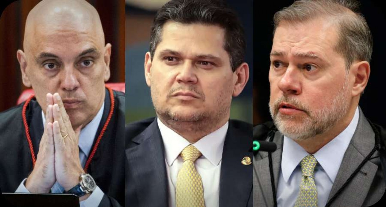Parlamentar revela conexão entre Moraes, Dino e Alcolumbre e agita a web (Veja o vídeo)