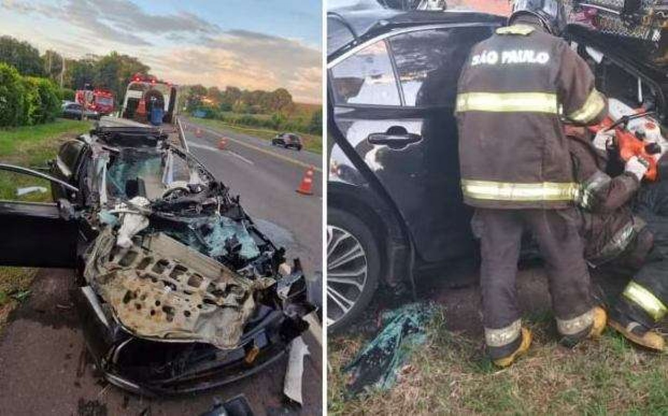 Prefeito e primeira-dama morrem em trágico acidente de carro no interior de São Paulo