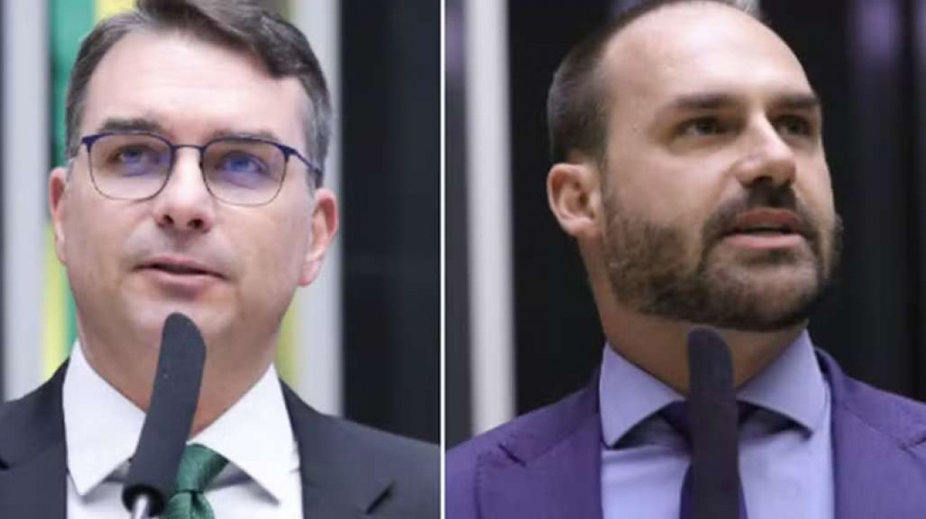 Flávio e Eduardo Bolsonaro se manifestam após parecer da PGR favorável à prisão domiciliar de Jair Bolsonaro