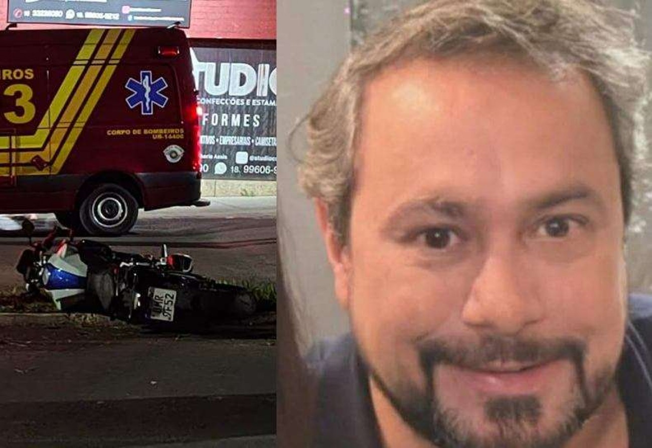 Presidente da Confederação Nacional de Vistorias Veiculares morre em grave acidente de moto