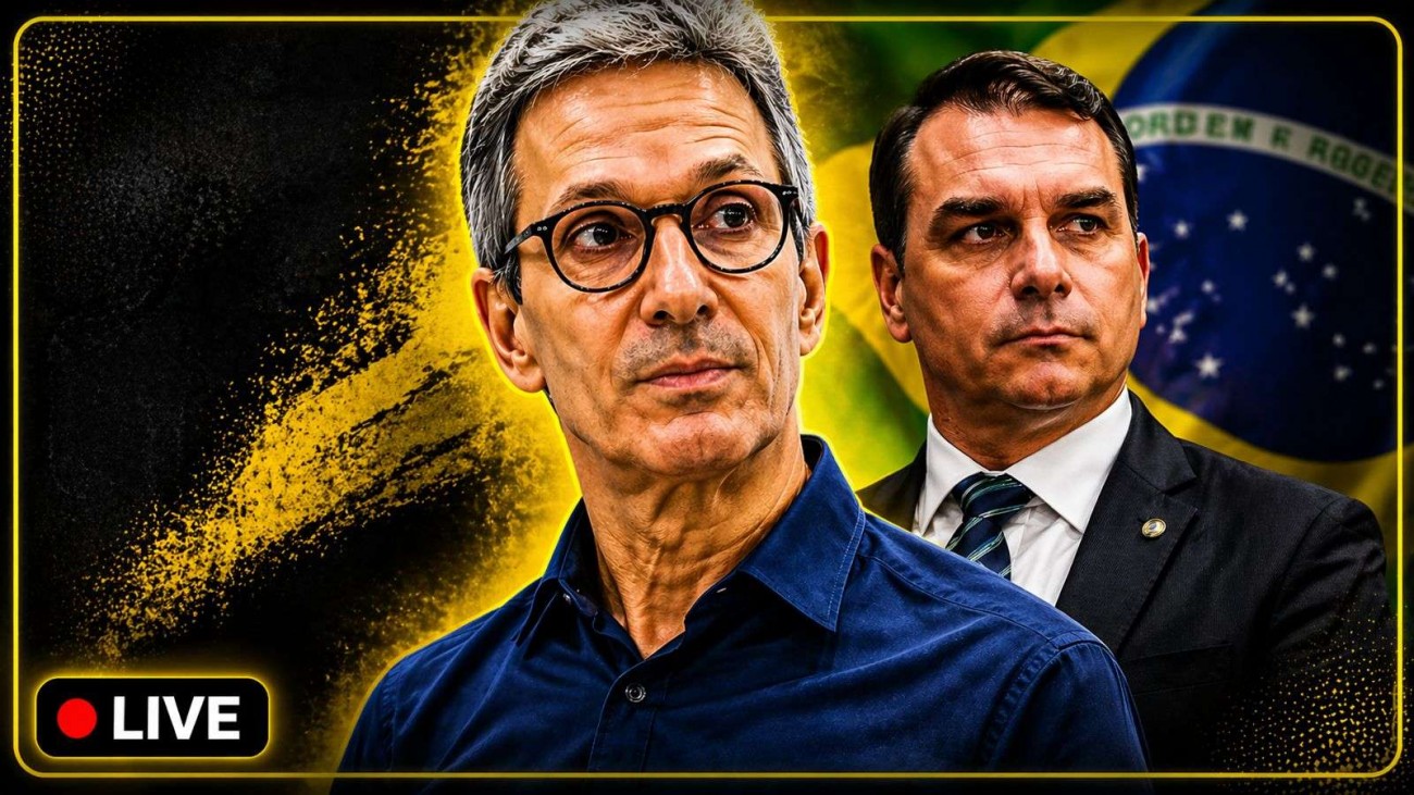 Zema ganha força como vice de Flávio Bolsonaro em articulação que circula nos bastidores de Brasília — Veja o vídeo!