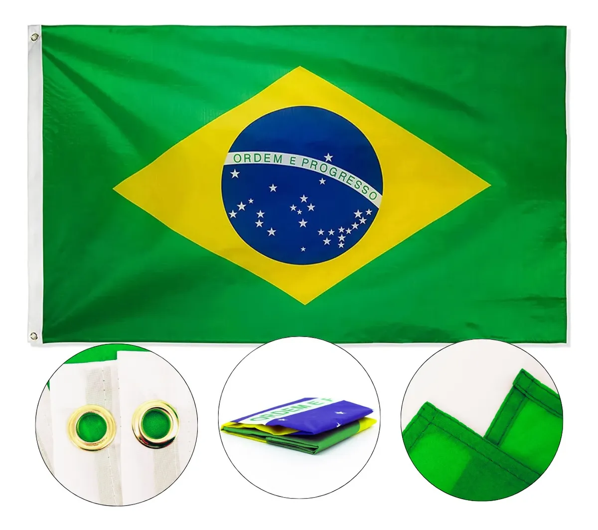 Bandeira do Brasil + Livro de Brinde