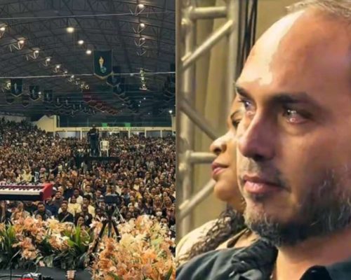 Carlos Bolsonaro é ovacionado em um dos maiores eventos cristãos do país; veja o vídeo!