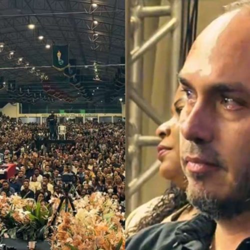 Carlos Bolsonaro é ovacionado em um dos maiores eventos cristãos do país; veja o vídeo!