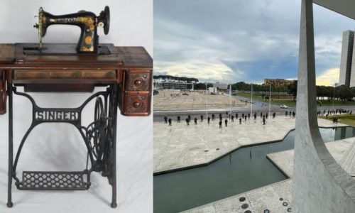 Instalam máquina de costura política no ateliê da Praça dos Três Poderes, em Brasília