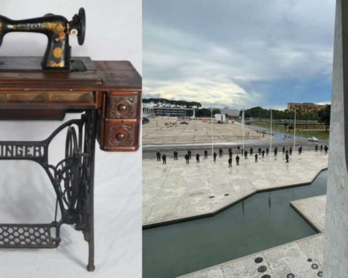 Instalam máquina de costura política no ateliê da Praça dos Três Poderes, em Brasília