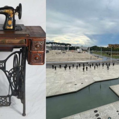 Instalam máquina de costura política no ateliê da Praça dos Três Poderes, em Brasília