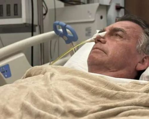 Policiais mobilizados para acompanhar Bolsonaro: absolutamente inacreditável e constrangedor