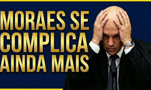 AO VIVO: MORAES FICA ISOLADO E SE COMPICA CADA VEZ MAIS (Veja o vídeo!)