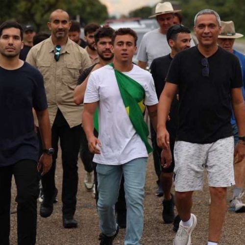 Cristalina, interior de Goiás, recebe a Caminhada pela Liberdade e Justiça de forma apoteótica (Veja o vídeo)