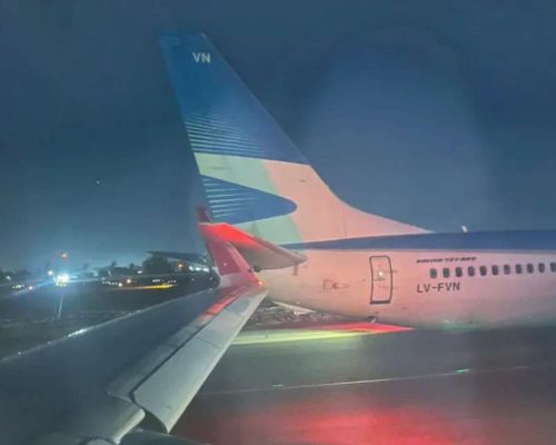 Avião com destino ao Brasil bate em aeronave argentina no Chile