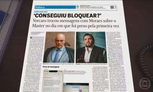 Fantástico expõe Moraes e software da PF que recupera mensagens apagadas