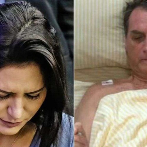 Michelle Bolsonaro atualiza estado de saúde do ex-presidente após cirurgia no ombro
