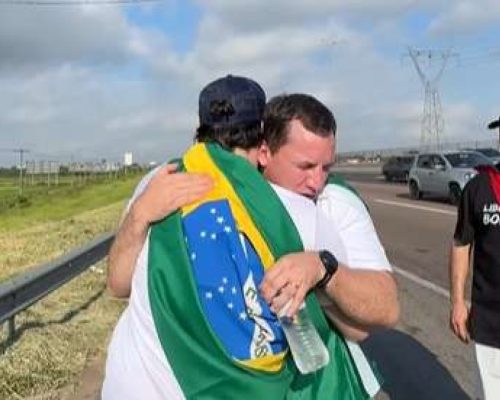 Coronel Ustra e Capitão Martim seguem o exemplo de Nikolas e iniciam nova caminhada de Porto Alegre a Torres (Veja o vídeo)