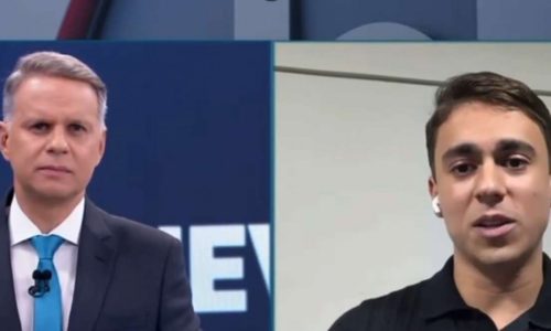 Nikolas Ferreira confronta convite do SBT a Moraes e Lula