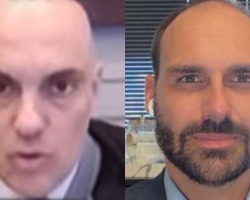 Moraes marca interrogatório de Eduardo Bolsonaro no STF por videoconferência