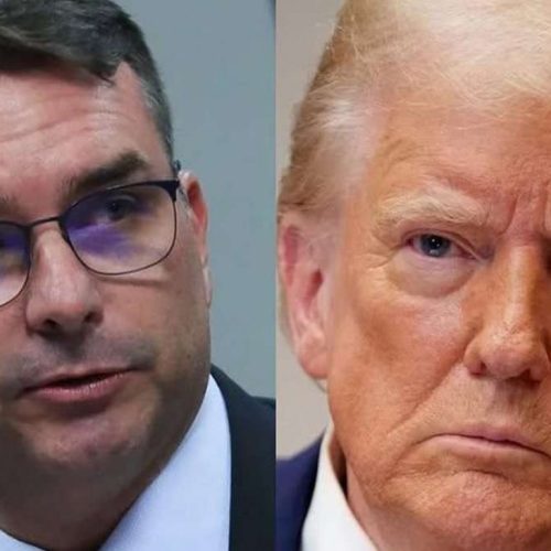 Braço-direito de Trump renova apoio público a Flávio Bolsonaro para 2026
