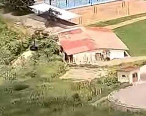 Helicóptero cai logo após decolagem na Paraíba com quatro ocupantes (veja o vídeo)