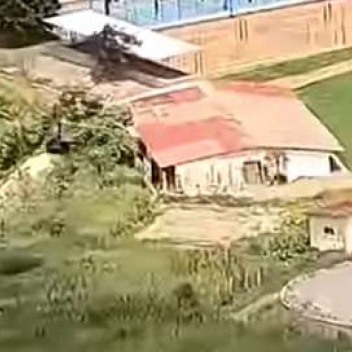 Helicóptero cai logo após decolagem na Paraíba com quatro ocupantes (veja o vídeo)