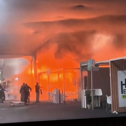 Para fechar a COP 30, um grande incêndio. O chanceler alemão tem razão (veja o vídeo)