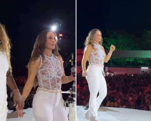 Ivete Sangalo “solta a franga” em 1º show após separação: “Fogo no c*” (veja o vídeo)