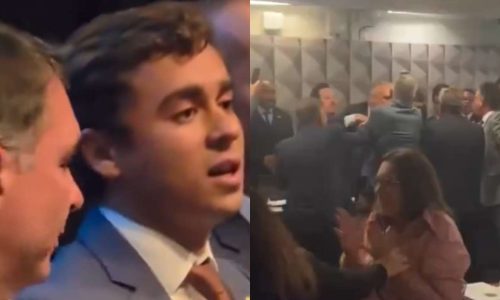 Pancadaria na CPMI do INSS: petista dá soco em deputado após quebra de sigilo de Lulinha. Veja o vídeo!