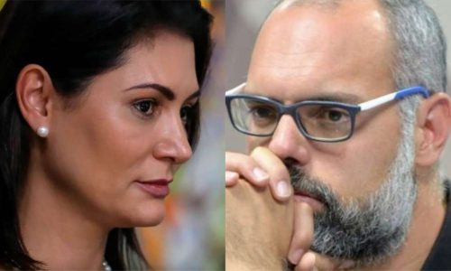 Michelle Bolsonaro rebate duramente as críticas de Allan dos Santos