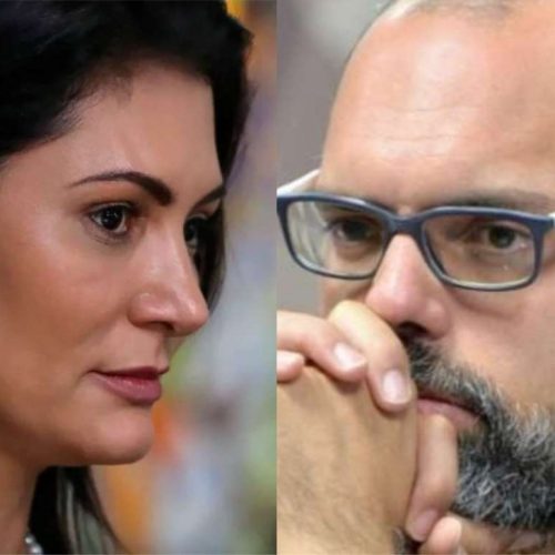 Michelle Bolsonaro rebate duramente as críticas de Allan dos Santos