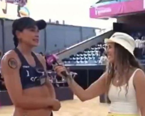 Jogadora de Vôlei fica em 3º lugar, comemora prisão de Bolsonaro e toma lição de um verdadeiro campeão