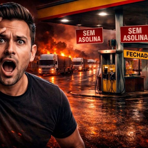 Ameaça de greve dos caminhoneiros reacende memória de 2018 e expõe fragilidade do país. Veja o vídeo!
