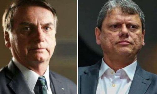 Bolsonaro pede autorização para receber Tarcísio e gera especulação
