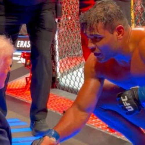 Borrachinha dá show no UFC, vai em direção a Trump e pede ajuda sobre situação do Brasil (Veja o vídeo!)