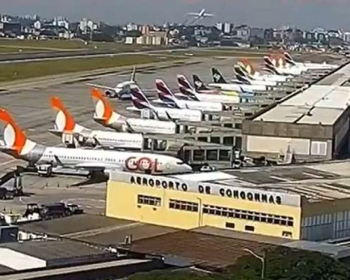 Aviões da Azul e Gol quase colidem em Congonhas: separação de apenas 22 metros! Veja o vídeo!