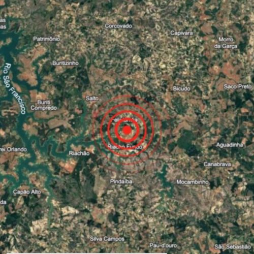 Dois tremores de terra atingem Felixândia em menos de dez horas