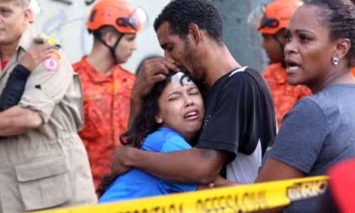 Desabamento no Maracanã: menina de 7 anos salva, mãe da criança morre