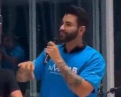 Gusttavo Lima surpreende funcionários (veja o vídeo)