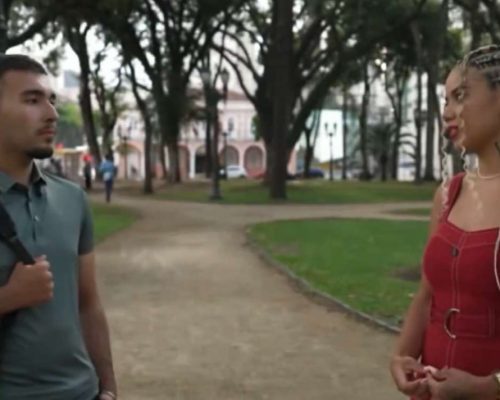 JOVEM PERDIDO NA SERRA DO MAR REENCONTRA PARCEIRA E O REENCONTRO TERMINA EM DESENTENDIMENTO (VEJA O VÍDEO)