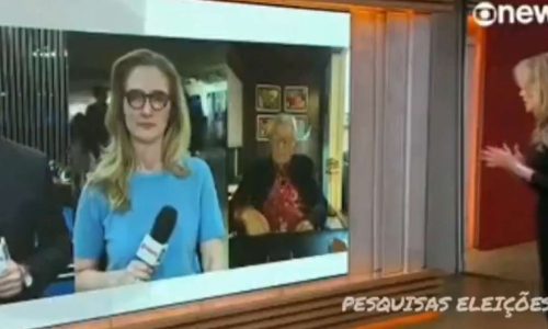Jornalista da GloboNews esquece câmera ligada e é flagrado com a mão nas partes íntimas. Veja o vídeo!