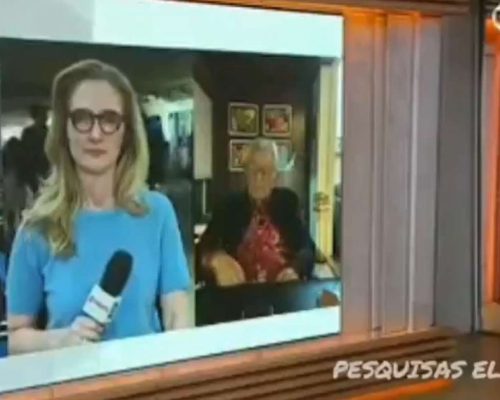 Jornalista da GloboNews esquece câmera ligada e é flagrado com a mão nas partes íntimas. Veja o vídeo!