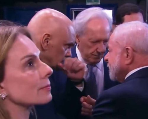 Tensão nos Bastidores: Lula, Lewandowski e Moraes sob Olhar de Fotógrafo