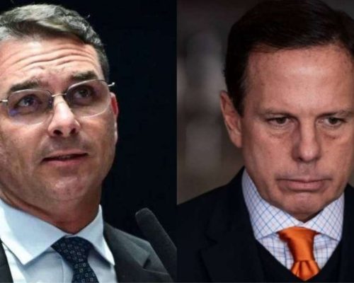Flávio Bolsonaro recusa convite de João Doria para evento nos EUA