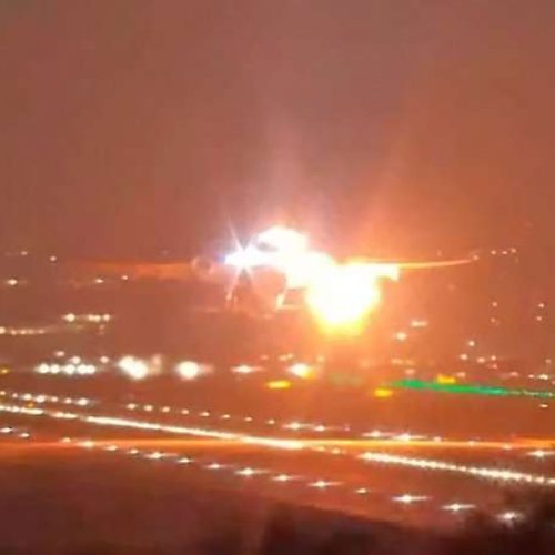 Motor de avião explode após decolagem em Guarulhos com 272 passageiros a bordo