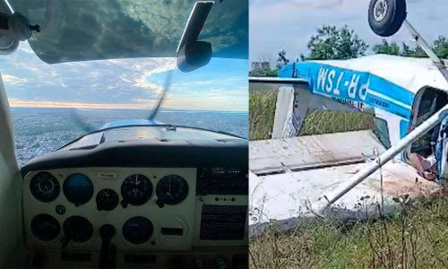 Queda de avião em Manaus durante treinamento deixa dois mortos; instrutor tinha mais de 1,5 mil horas de voo