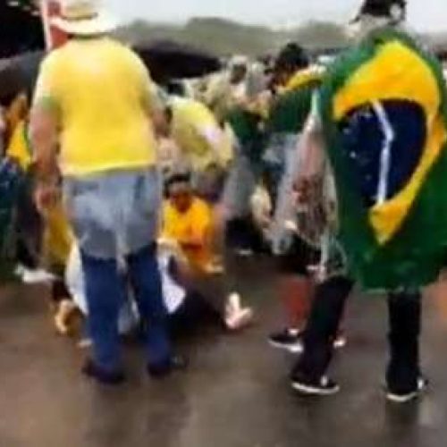 Imagens mostram raio que atingiu manifestação em Brasília, deixando dezenas de feridos (Veja o vídeo!)