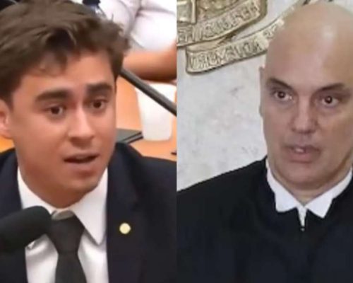 Moraes determina retirada de manifestantes e bloqueia marcha de Nikolas Ferreira